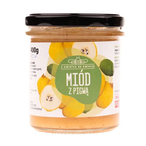 Miód z pigwą 400 ml