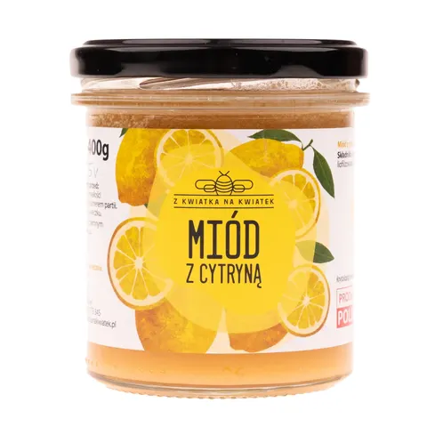 Miód z cytryną 400 ml smakowy