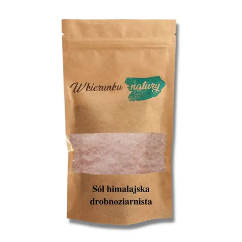 Sól himalajska drobna 1 kg różowa