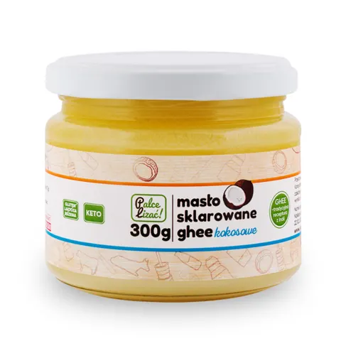 Kokosowe masło klarowane ghee 300 g naturalne bez konserwantów