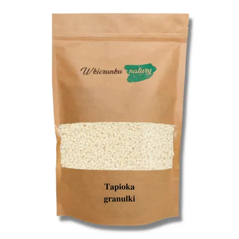 Tapioka – naturalne granulki do deserów, puddingów i bubble tea