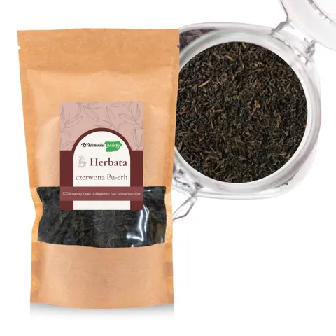 Herbata czerwona Pu-erh 100 g – fermentowana herbata z Chin