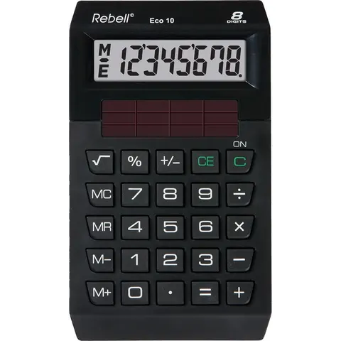 Kalkulator REBELL Kieszonkowy ECO10