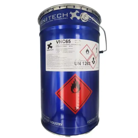 Vernitech VNC653 Lakier Nitrocelulozowy Półmat 25L