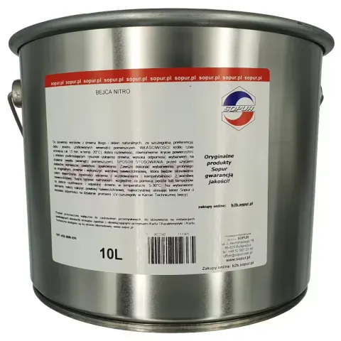 Popiel BN-022 bejca nitro SOPUR 10 litrów
