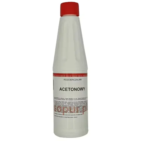 Rozcieńczalnik acetonowy Sopur 0,5 litra