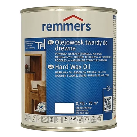 Remmers olejowosk twardy biały do drewna 0,75L