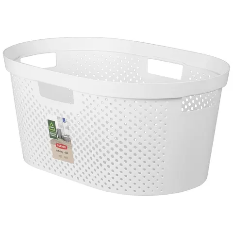 Kosz na pranie INFINITY 39L biały Curver 231011