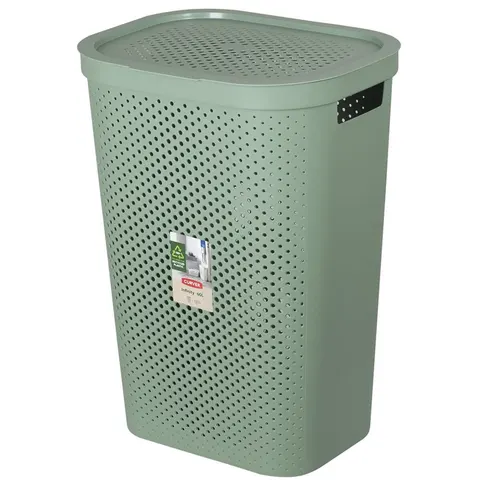 Kosz na pranie INFINITY 59L zielony Curver recycled 245809