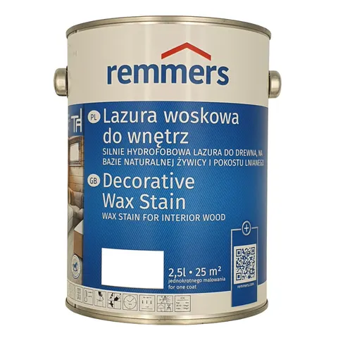 Remmers lazura woskowa bezbarwny do wnętrz 2,5L