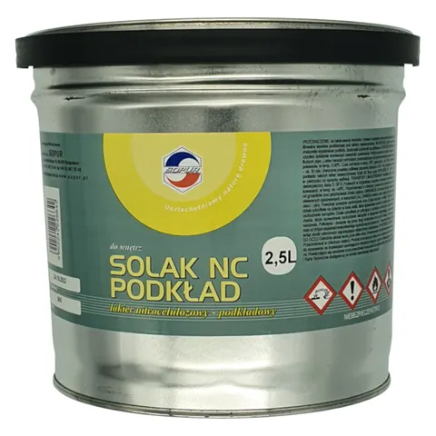 Sopur Solak NC podkład lakier nitrocelulozowy 2,5L