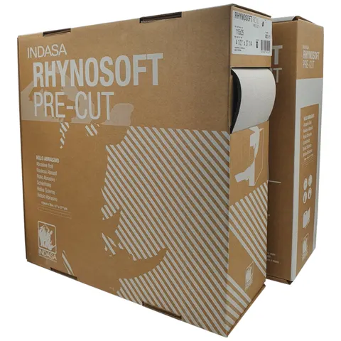 Papier ścierny na gąbce P100 Indasa Rhynosoft Pre-Cut 115mm
