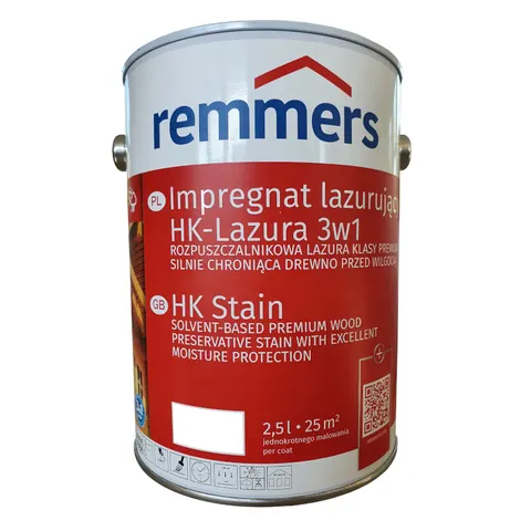 Remmers HK-Lasur impregnat do drewna 3w1 Pinia Modrzew 2,5L
