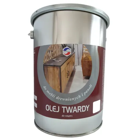 Olej twardy do mebli bezbarwny SOPUR 5L