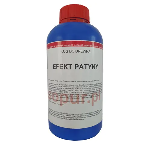 Ług do postarzania drewna efekt patyny SOPUR 0,5L