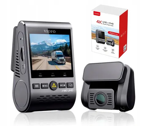 Wideorejestrator kamera rejestrator Viofo A129 Pro Duo-G GPS WiFi 4K