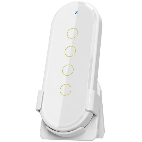 Dotykowy pilot ZigBee Tuya 4 obwody 12 scen biały