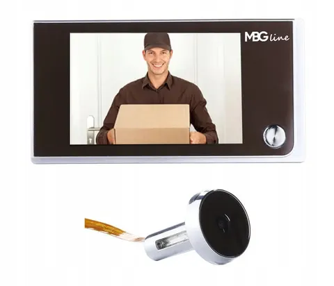 Wizjer judasz elektroniczny podgląd wideo LCD 3,5" 120° HD
