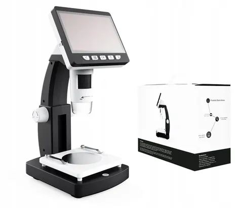 Mikroskop cyfrowy LCD 1000x 8 LED 1080 p 30 kl/s