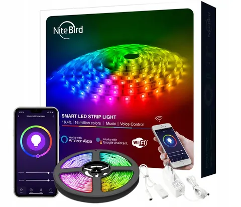 Taśma listwa LED RGB 5 m GoSund WiFi Tuya