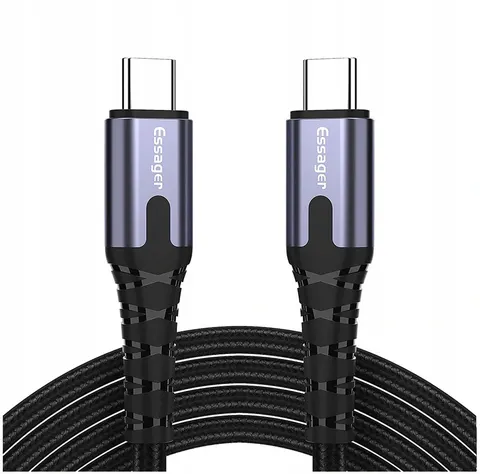 Kabel przewód USB-C PD 2.0 QC 3.0 60 W 2 m Essager