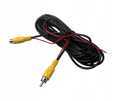 Przewód kabel do kamery cofania 10 m cinch RCA M-D przedłużacz
