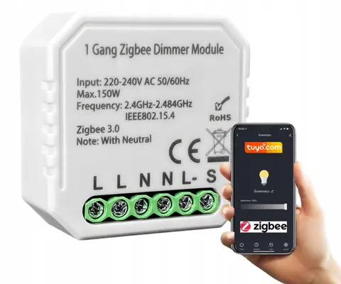 Ściemniacz dimmer włącznik ZigBee Tuya