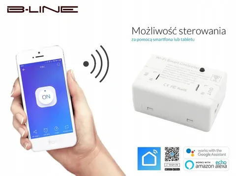 Włącznik dowolnego urządzenia WiFI Tuya B-Line