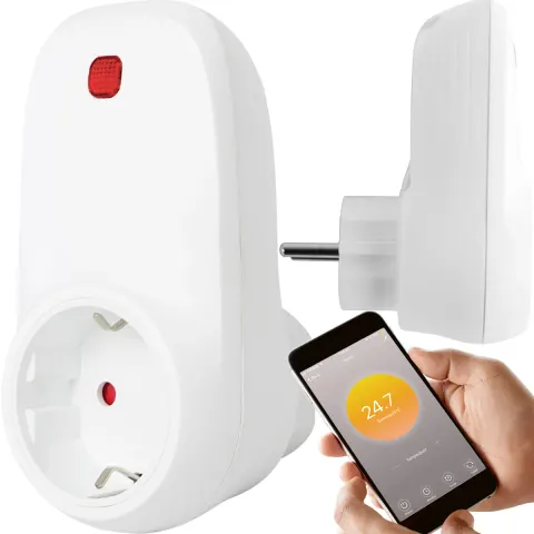 Uniwersalny termostat do gniazdka sterowany WiFi