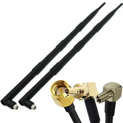 2x antena bat 17 dBi routera LTE 4G Huawei B593 B525 ZTE