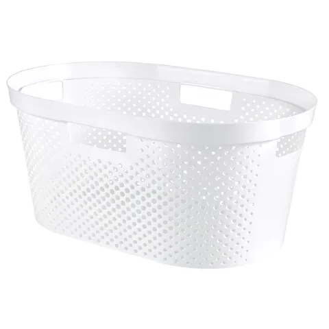 Kosz na pranie INFINITY RECYCLED 39L biały Curver recycled 245673