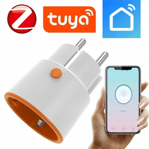 Gniazdko wtyczka ZigBee 3680 W 16 A pomiar Tuya