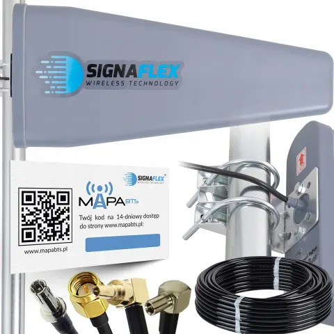 Antena kierunkowa 23 dBi do routera 3G GSM 4G LTE 5G 15 m