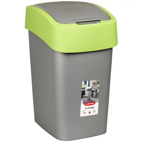 Kosz na śmieci PACIFIC FLIP BIN 25L zielony CURVER 190173