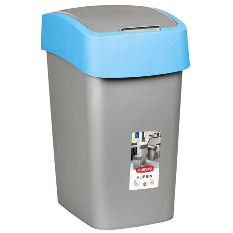 Kosz na śmieci PACIFIC FLIP BIN 25L niebieski CURVER 217817