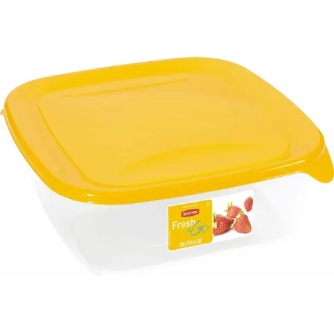 Pojemnik na żywność Fresh & GO 1,7L yellow CURVER 182237