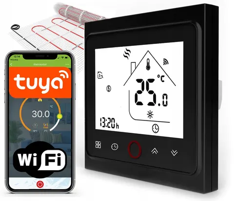 Termostat pokojowy regulator temperatury WiFi 16 A