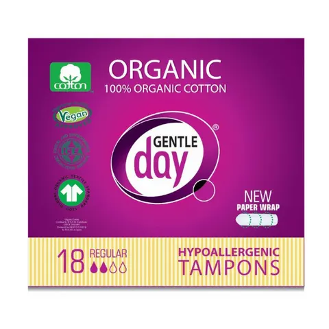 Tampony Regular 18 szt. EKO Gentle Day