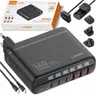 Szybka ładowarka USB zasilacz 140 W GaN do telefonu laptopa QC 3.0 PPS PD 100 W