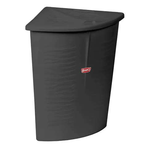 Kosz narożny na bieliznę Zebra 45L 1402 antracyt Branq