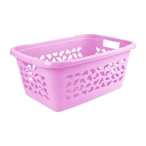 Kosz na pranie 65cm 52L liliowy jost keeeper