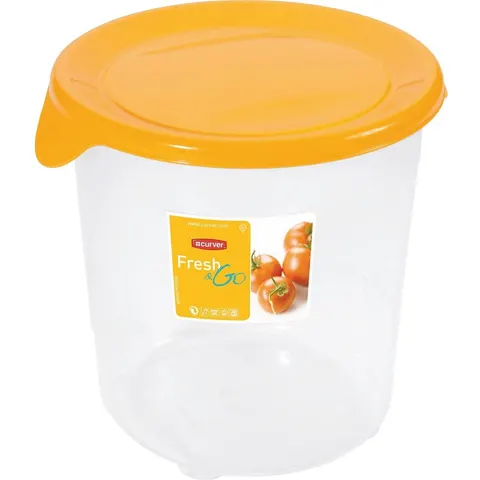 Pojemnik na żywność Fresh & GO 1L okrągły yellow CURVER 182249