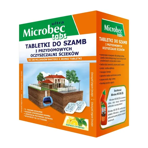 BROS - Microbec ULTRA - tabletka do szamba