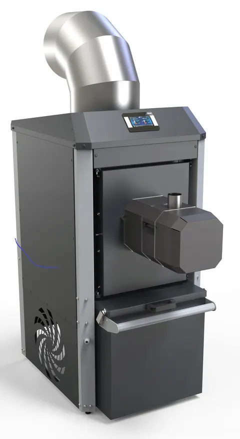 Piec nadmuchowy nagrzewnica na pelet pellet 50 kW