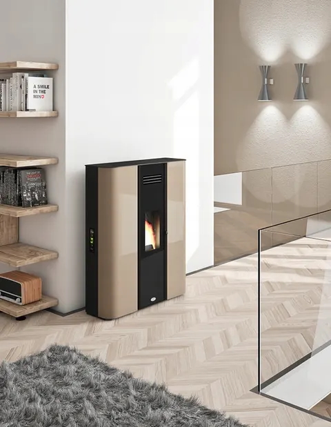 Piec,piecyk na pelet pellet Diletta 10,5 kW + DGP