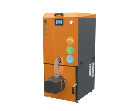 Kocioł pelletowy QUAD 20 kW z wentylatorem wyciągowym