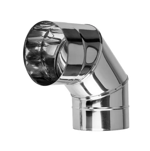 Kolano kwaso-żaroodporne ( fi 120) 90 st grubość 1mm