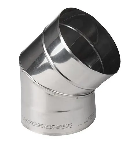 Kolano kwaso-żaroodporne ( fi 120) 45st grubość 1mm