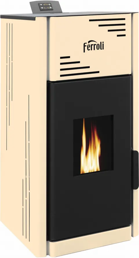 Breta 24 kW piec na pellet z płaszczem wodnym