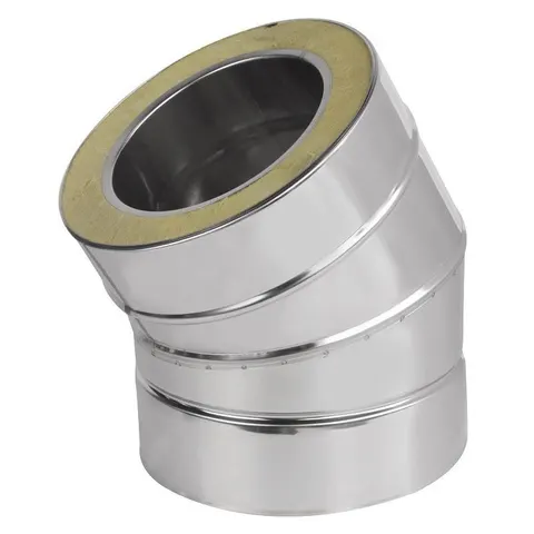 Kolano izolowane kwasoodporne fi 100/160 - 30°